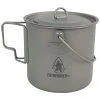 Pathfinder Branded Survival Gear 1100ml Titanium Bush Pot