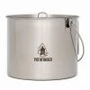 Pathfinder Branded Survival Gear Stainless Steel 120oz. Bush Pot And Lid 2 Pathfinder Branded Survival Gear Stainless Steel 120oz. Bush Pot And Lid