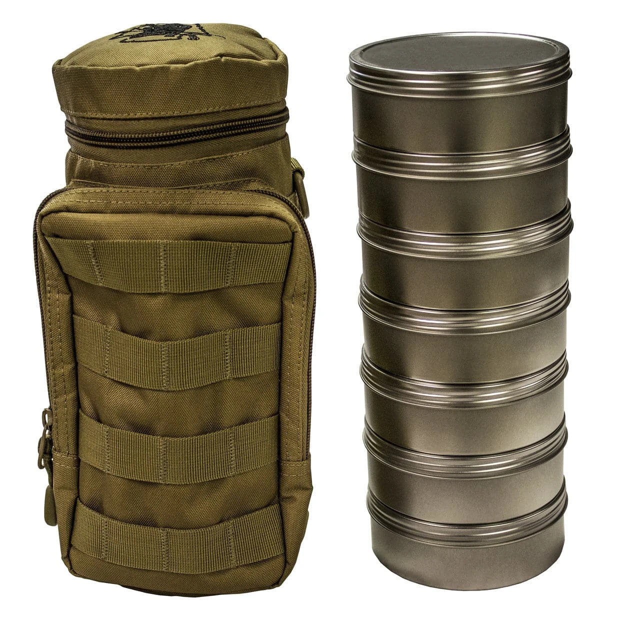 PaperMart 12oz Round Stainless Steel Container - Screw Top 4 PaperMart 12oz Round Stainless Steel Container - Screw Top