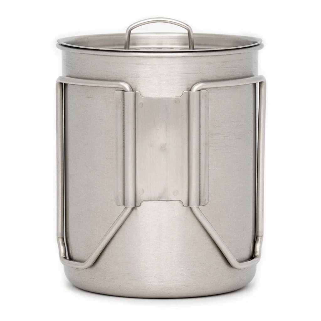 Pathfinder Branded Stainless Steel Bottle & Nesting Cup Set Survival Gear 6 Pathfinder Branded Stainless Steel Bottle & Nesting Cup Set Survival Gear