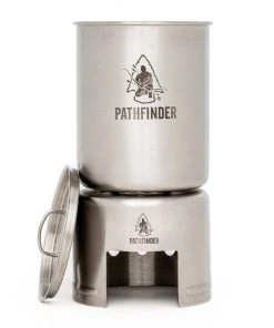 Pathfinder Branded Survival Gear Stainless Steel Bottle Stove 9 Pathfinder Branded Survival Gear Stainless Steel Bottle Stove