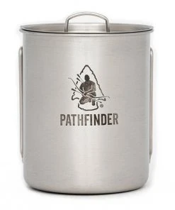 Pathfinder Branded Survival Gear Stainless Steel 25oz. Cup & Lid