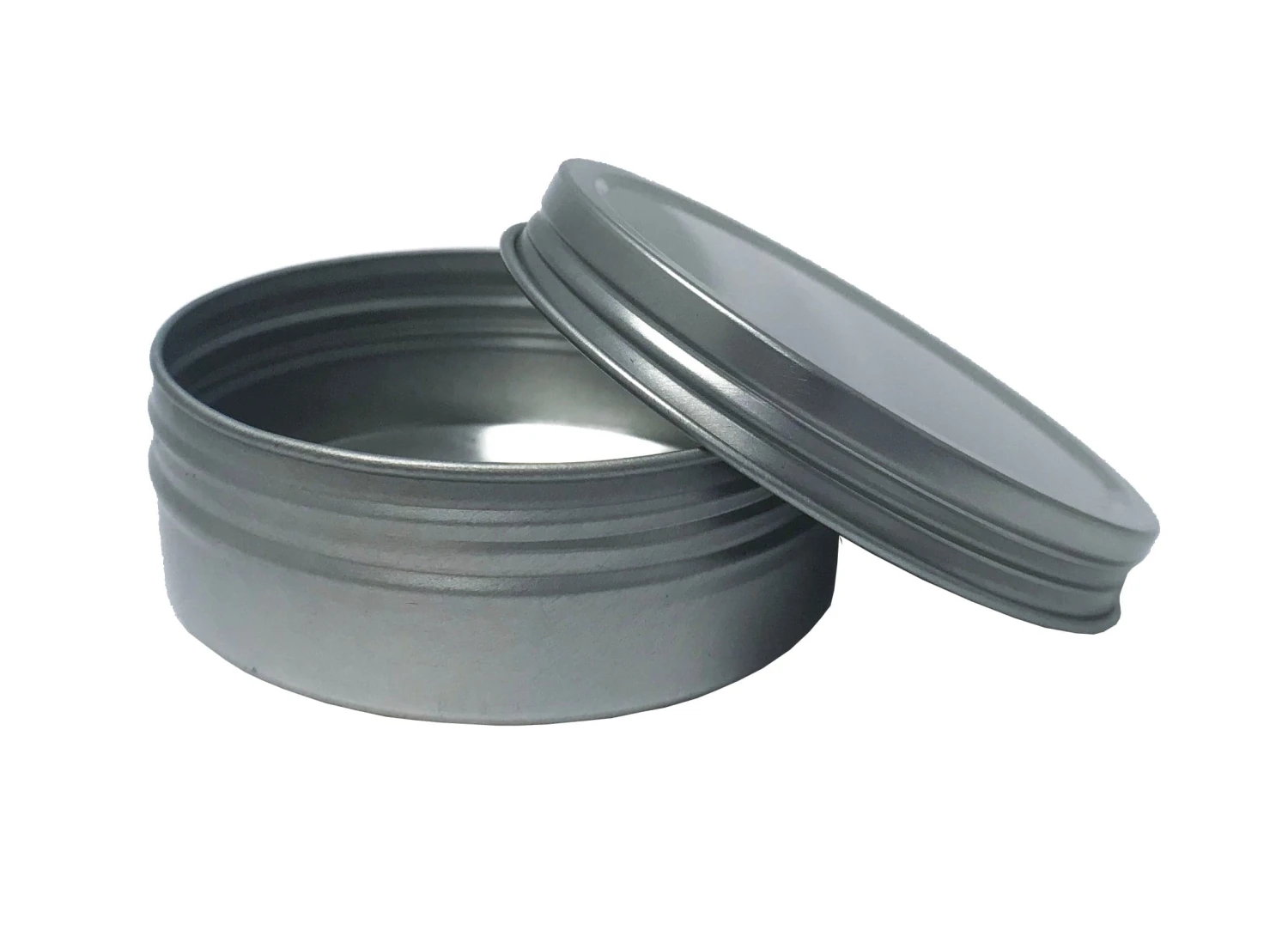 PaperMart 2oz Round Steel Container - Screw Top 4 PaperMart 2oz Round Steel Container - Screw Top