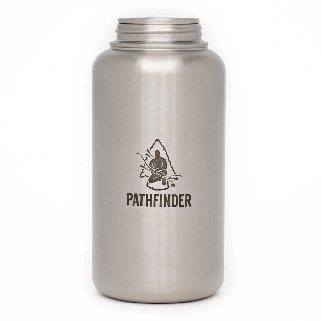Pathfinder Branded 32oz Stainless Steel Water Bottle 4 Pathfinder Branded 32oz Stainless Steel Water Bottle