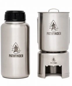 Pathfinder Branded Stainless Steel Bottle Cooking Kit 24 Pathfinder Branded Stainless Steel Bottle Cooking Kit
