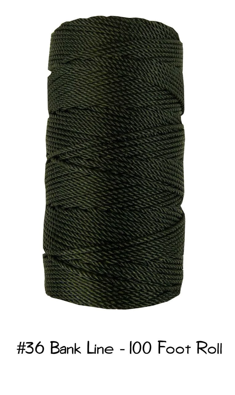 Catahoula Manufacturing Survival Gear No.36 Bank Line - 100 Foot Spool 4 Catahoula Manufacturing Survival Gear No.36 Bank Line - 100 Foot Spool