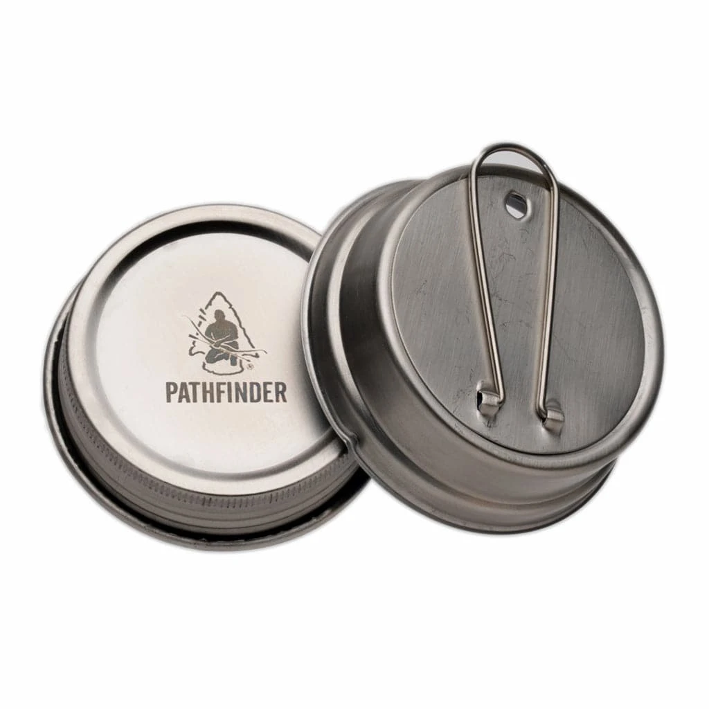 Pathfinder Branded Survival Gear Stainless Steel Alcohol Stove 8 Pathfinder Branded Survival Gear Stainless Steel Alcohol Stove