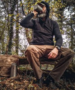 Pathfinder Branded Survival Gear 1050ml Titanium Bottle & Cup Set