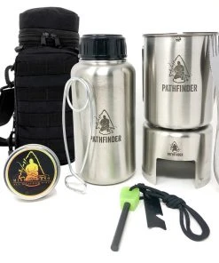 Pathfinder Branded Stainless Steel Bottle Cooking Kit 38 Pathfinder Branded Stainless Steel Bottle Cooking Kit