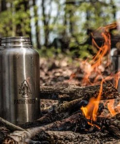 Pathfinder Branded Stainless Steel Bottle & Nesting Cup Set Survival Gear 21 Pathfinder Branded Stainless Steel Bottle & Nesting Cup Set Survival Gear