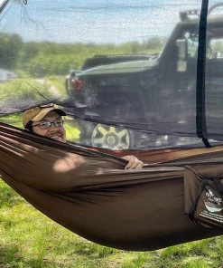 Pathfinder Branded Pathfinder Jungle Hammock Earth Brown