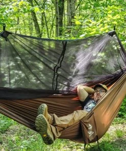 Pathfinder Branded Pathfinder Jungle Hammock Earth Brown