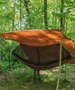 Pathfinder Branded Pathfinder Jungle Hammock Earth Brown