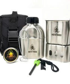 Pathfinder Branded Campfire Survival Cooking Kit Survival Gear 34 Pathfinder Branded Campfire Survival Cooking Kit Survival Gear