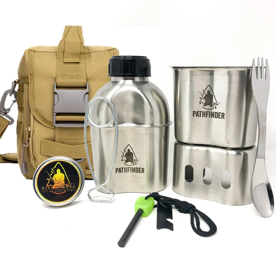 Pathfinder Branded Campfire Survival Cooking Kit Survival Gear 11 Pathfinder Branded Campfire Survival Cooking Kit Survival Gear