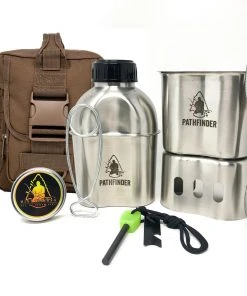 Pathfinder Branded Campfire Survival Cooking Kit Survival Gear