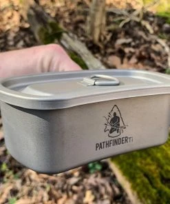 Pathfinder Branded 1100ml Titanium Canteen Cooking Set