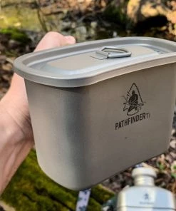 Pathfinder Branded 1100ml Titanium Canteen Cooking Set