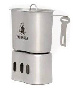 Pathfinder Branded Stainless Steel Canteen Cooking Set Survival Gear 13 Pathfinder Branded Stainless Steel Canteen Cooking Set Survival Gear
