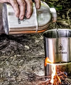 Pathfinder Branded Stainless Steel Canteen Cooking Set Survival Gear 19 Pathfinder Branded Stainless Steel Canteen Cooking Set Survival Gear