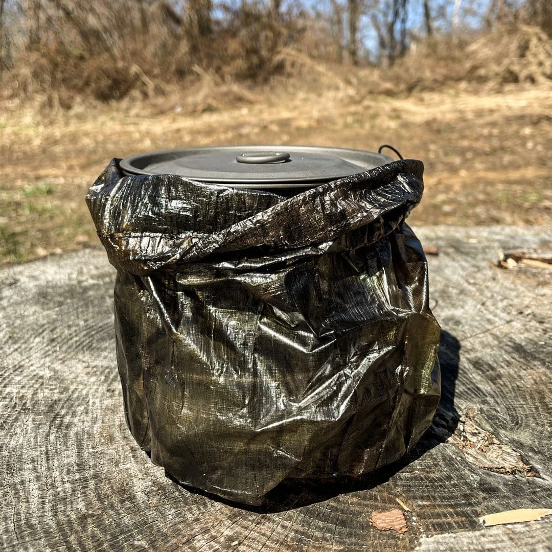Packback Designs, LLC Outdoor Cooking Dyneema Bush Pot Bag 4 Packback Designs, LLC Outdoor Cooking Dyneema Bush Pot Bag