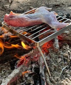 Tsingbuy Industries Limited Stainless Steel Folding Grill Outdoor Cooking