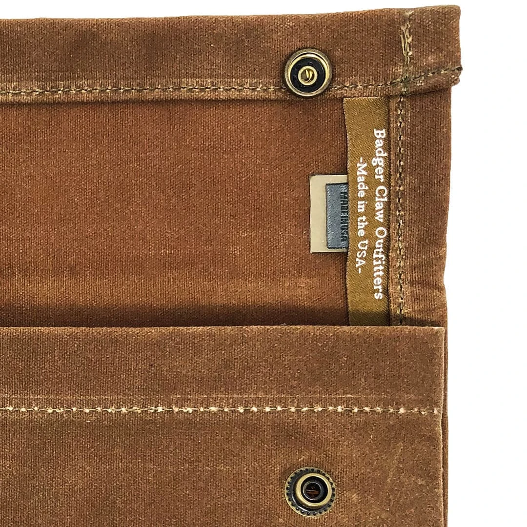 Badger Claw Leathersworks Waxed Canvas Grill Pouch Outdoor Cooking 5 Badger Claw Leathersworks Waxed Canvas Grill Pouch Outdoor Cooking