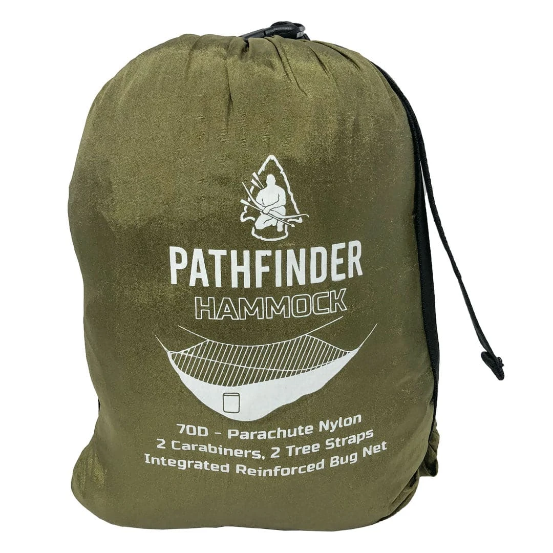Pathfinder Branded Pathfinder Jungle Hammock OD Green 6 Pathfinder Branded Pathfinder Jungle Hammock OD Green