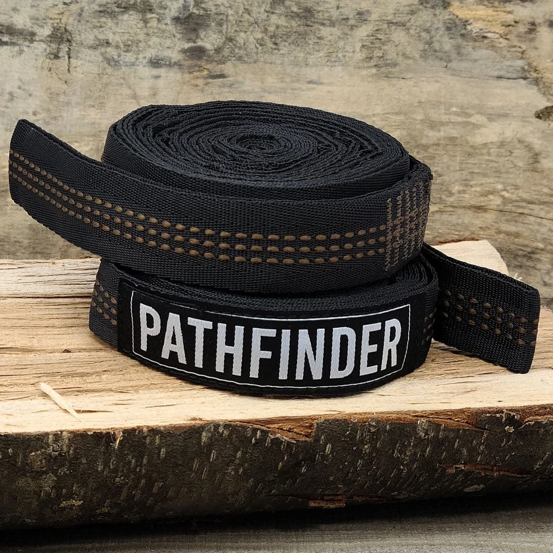 Pathfinder Branded Survival Gear Pathfinder Hammock Strap Set 3 Pathfinder Branded Survival Gear Pathfinder Hammock Strap Set