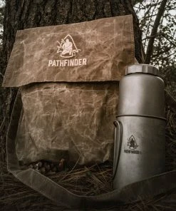 Pathfinder Branded Pathfinder Waxed Canvas Haversack Survival Gear 12 Pathfinder Branded Pathfinder Waxed Canvas Haversack Survival Gear