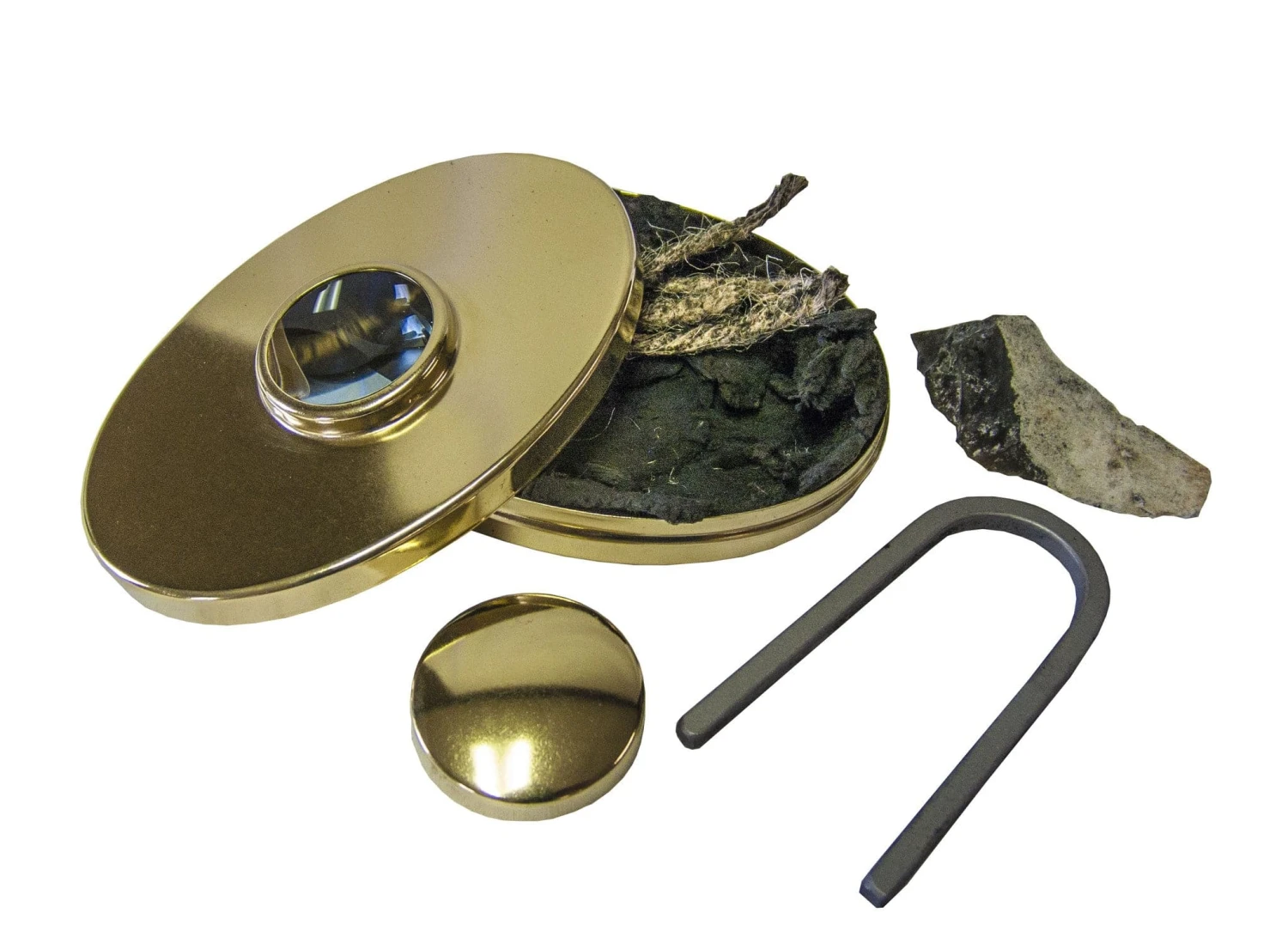 Cash Mfg Co. Inc. Survival Gear Hudson Bay Tobacco Box Fire Set 4 Cash Mfg Co. Inc. Survival Gear Hudson Bay Tobacco Box Fire Set