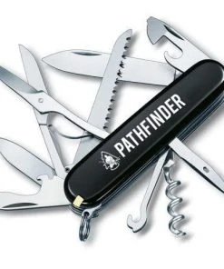 Victorinox - Huntsman Black - Pathfinder Edition Survival Gear