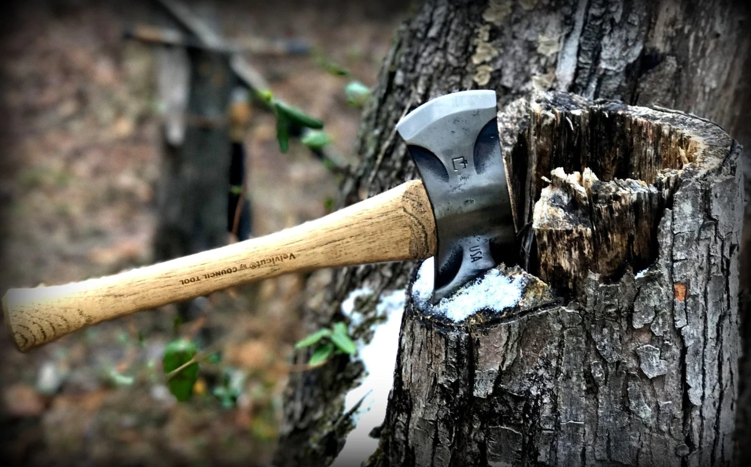 Council Tool Premium #2 Velvicut Double Bit Saddle Axe 5 Council Tool Premium #2 Velvicut Double Bit Saddle Axe