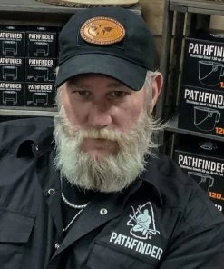 Elliott Bushcraft Survival Gear Leather - Pathfinder School Worldwide Patch