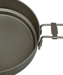 Pathfinder Branded Titanium Skillet Survival Gear