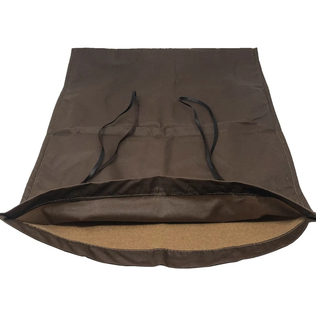 Bushcraft Spain Survival Gear Oilskin Knapsack - Brown 3 Bushcraft Spain Survival Gear Oilskin Knapsack - Brown