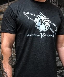 Pathfinder Branded PKS T-Shirt - Heather Black Survival Gear