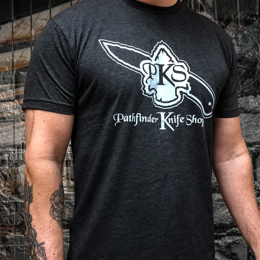 Pathfinder Branded PKS T-Shirt - Heather Black Survival Gear 3 Pathfinder Branded PKS T-Shirt - Heather Black Survival Gear