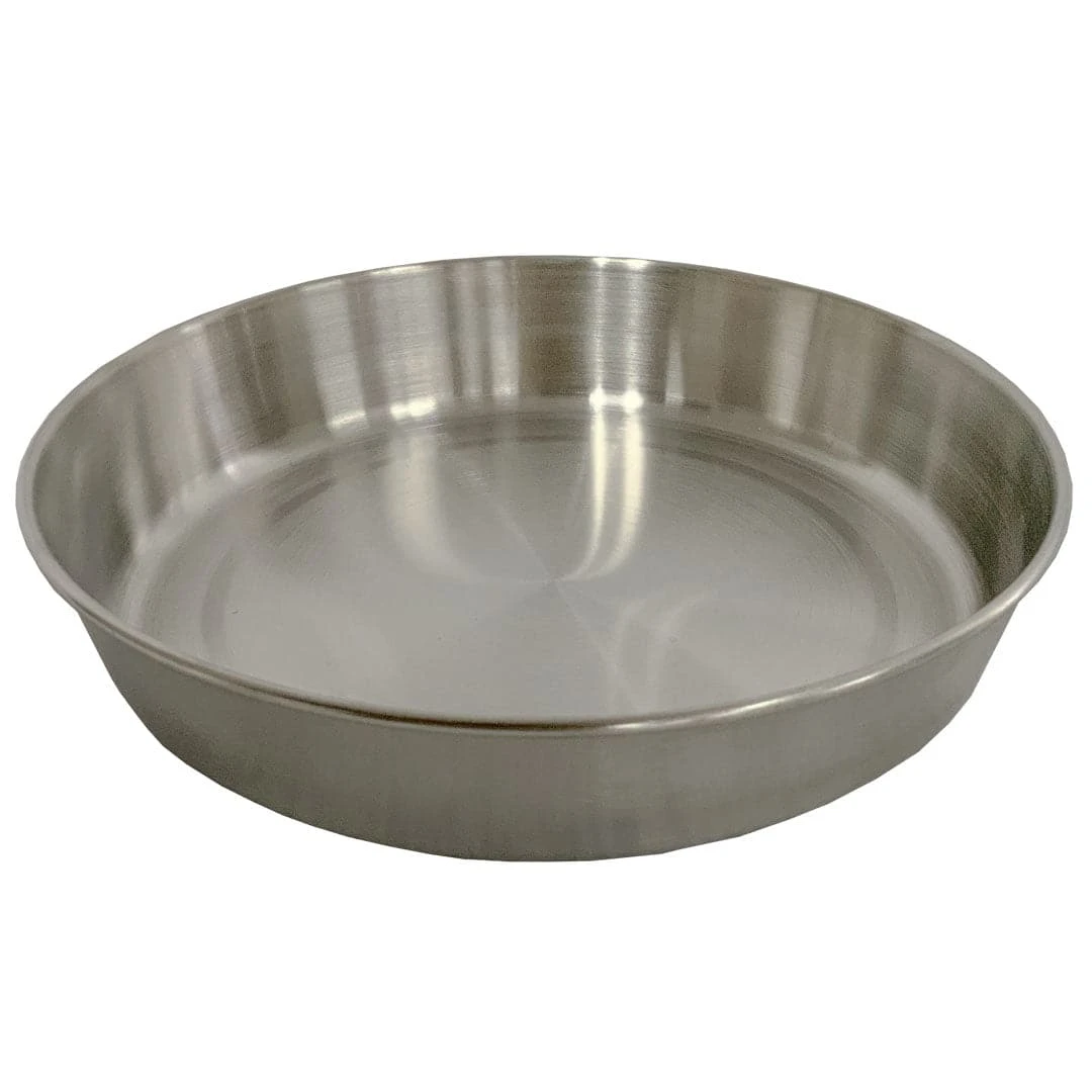 Pathfinder Branded Stainless Steel Plate Outdoor Cooking 3 Pathfinder Branded Stainless Steel Plate Outdoor Cooking