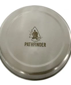 Pathfinder Branded Stainless Steel Plate Outdoor Cooking 12 Pathfinder Branded Stainless Steel Plate Outdoor Cooking