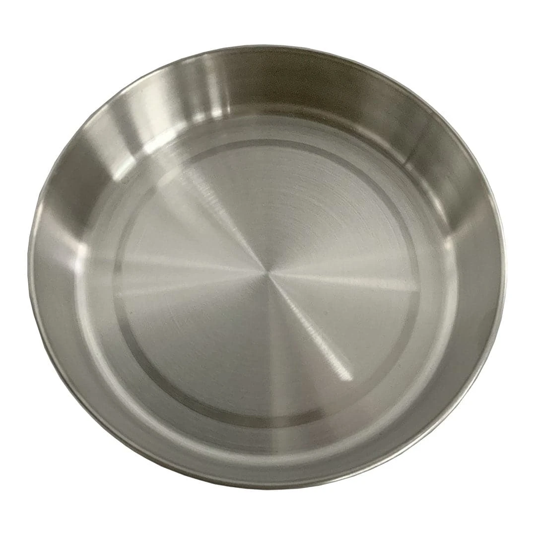 Pathfinder Branded Stainless Steel Plate Outdoor Cooking 8 Pathfinder Branded Stainless Steel Plate Outdoor Cooking