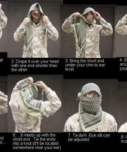 Rothco Survival Gear Shemagh - 42" X 42"