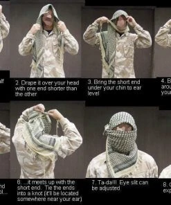 Rothco Blue Shemagh - 42" X 42"