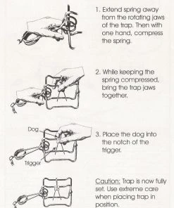 Cumberland's Northwest Trappers Supply, Inc. Hunting Gear #50 Single Spring Conibear Trap