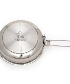 Pathfinder Branded Stainless Steel Skillet And Lid 17 Pathfinder Branded Stainless Steel Skillet And Lid