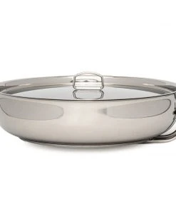 Pathfinder Branded Stainless Steel Skillet And Lid 15 Pathfinder Branded Stainless Steel Skillet And Lid