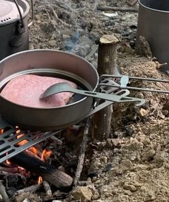 Pathfinder Branded Titanium Grill Survival Gear