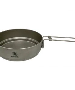 Pathfinder Branded Titanium Skillet Survival Gear