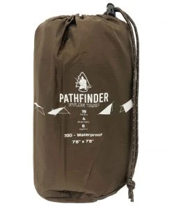 Pathfinder Branded Pathfinder Nylon Tarp - Earth Brown Survival Gear