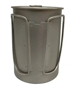 Pathfinder Branded Survival Gear 1050ml Titanium Bottle & Cup Set